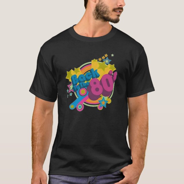 Back To The 80s Retro 80's T-Shirt (Front)