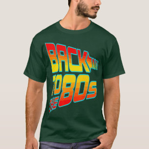 Back To The 80s Scifi Movie Disco Graphic 70s T-Shirt