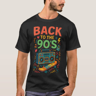 Back To The 90's - 90S Retro Vintage Old T-Shirt