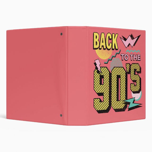 Back to the 90's binder (Background)