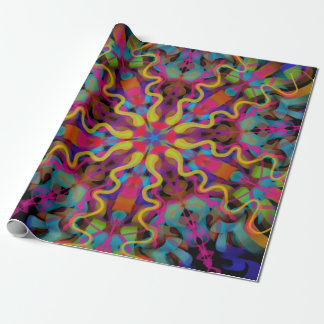 Back to the centre wrapping paper