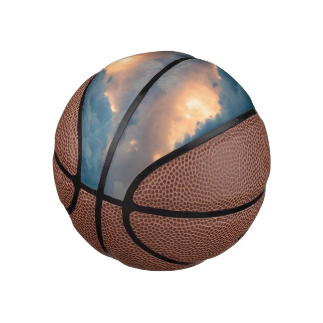 back to the early show mini basketball (Angled)