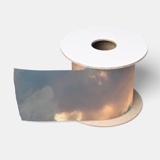 back to the early show satin ribbon (Spool)