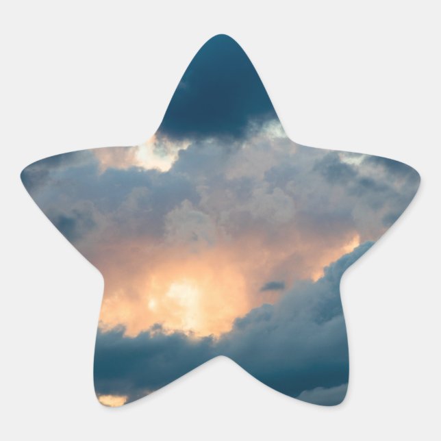 back to the early show star sticker (Front)