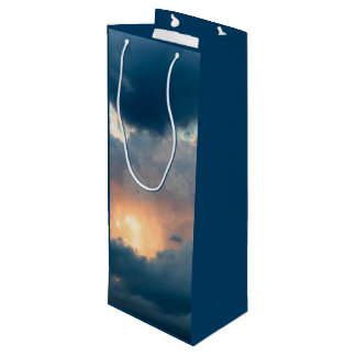 back to the early show wine gift bag
