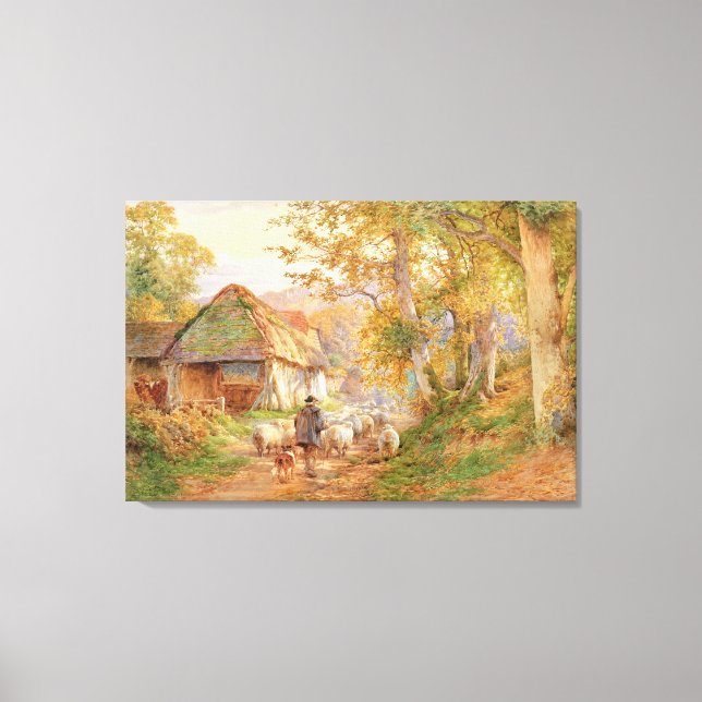 Back to the Fold Canvas Print (Front)