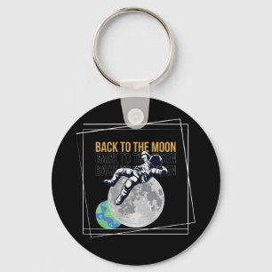 Back to the Moon Keychain