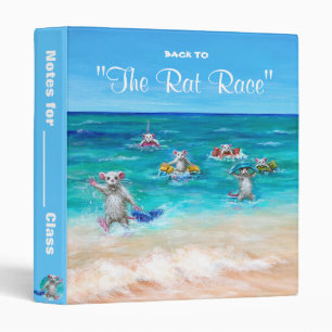 Back to The Rat Race School Avery Binder