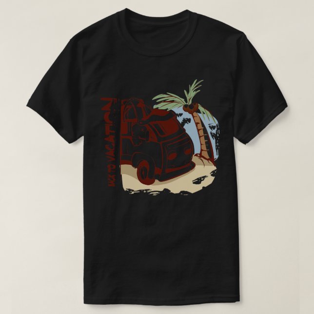 Back to vacation TShirt (Design Front)