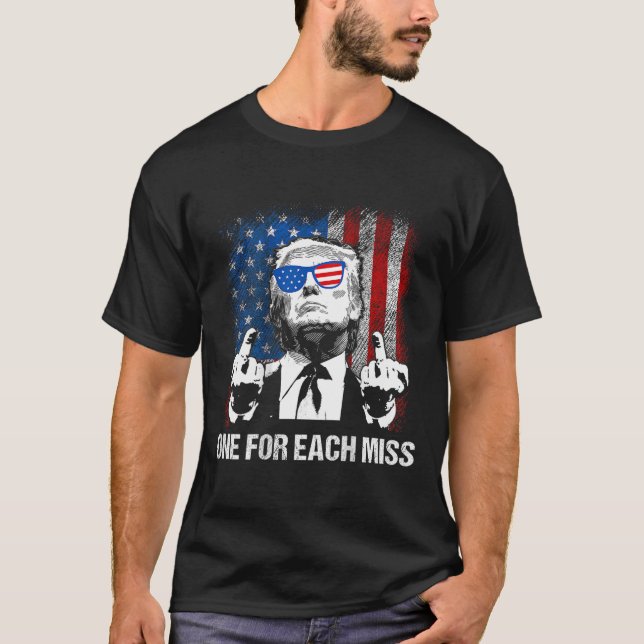 (back) Trump One For Each Miss Trump Shirt Vote Tr (Front)