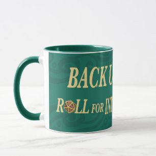 Back up or roll for initiative Skunk Mug