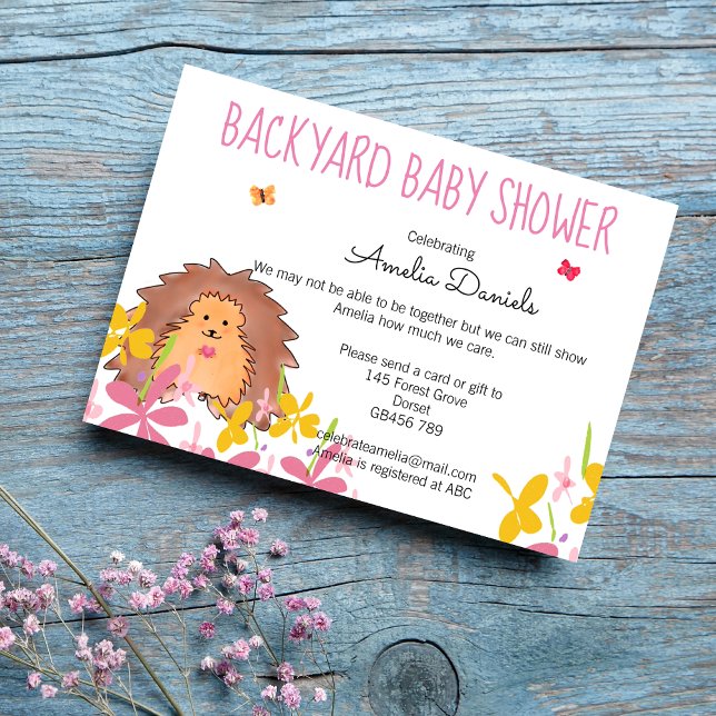 Back Yard Baby Shower Invitation (Creator Uploaded)