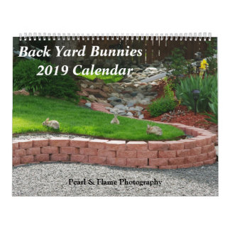 Back Yard Bunnies 2019 photo calendar