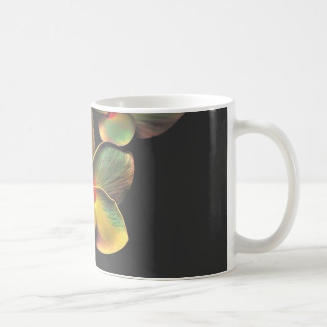 Back & Yellow Flower  Coffee Mug (Right)