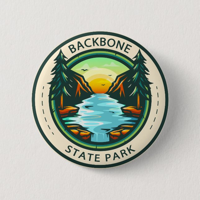Backbone State Park Badge Iowa (Devant)