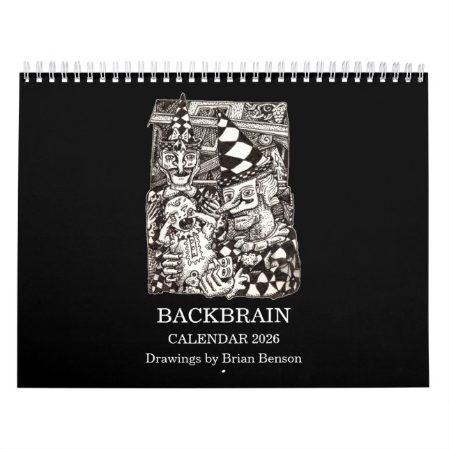 Backbrain Calendar 2026 (Double-Page) (Cover)