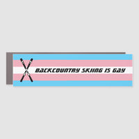 Backcountry is Gay (trans pride)