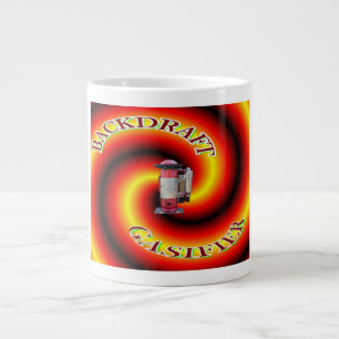 Backdraft gasifier large coffee mug