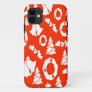 backdrop background card christmas iPhone 11 case