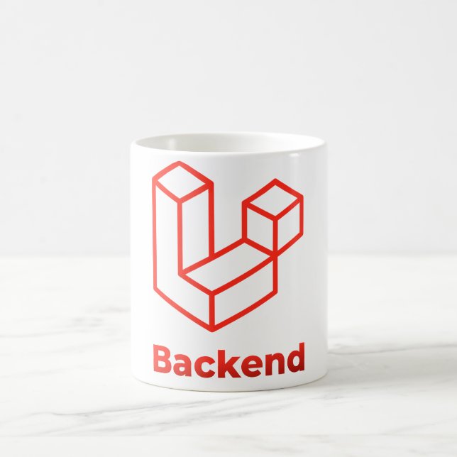 Backend Laravel Coffee Mug (Center)