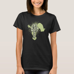 Backflip Parkour Gymnastic Beginner Jump Training T-Shirt