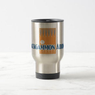 Backgammon Addict's travel mug