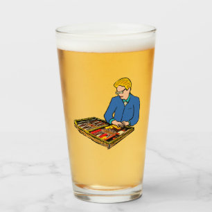 Backgammon Glass
