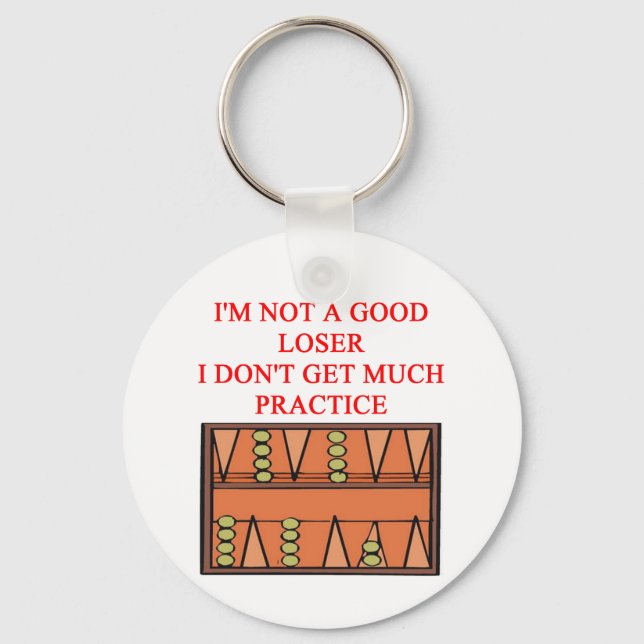 BACKGAMMON KEYCHAIN (Front)