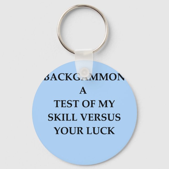 backgammon keychain (Front)