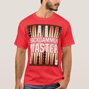 Backgammon Master Player Game  T-Shirt