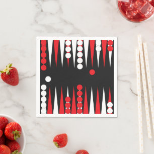 Backgammon Napkin