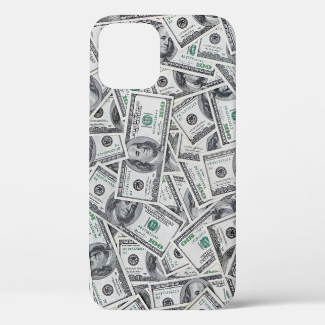 Background 100 Dollar Bills. Case-Mate iPhone Case (Back)