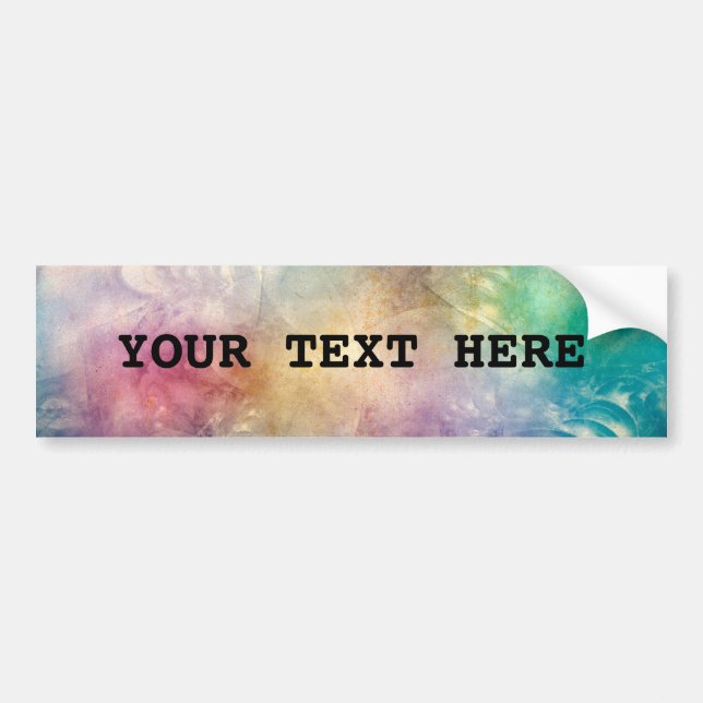 Background Antique Apophysis Fractals I Bumper Sticker (Front)