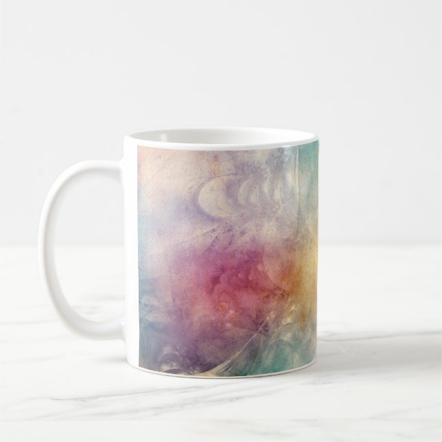 Background Antique Apophysis Fractals I Coffee Mug (Left)