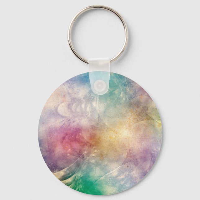 Background Antique Apophysis Fractals I Keychain (Front)