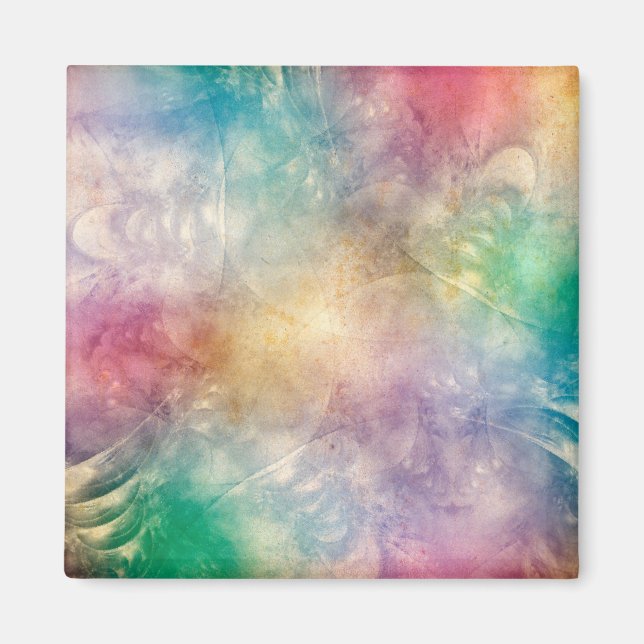 Background Antique Apophysis Fractals I Magnet (Front)
