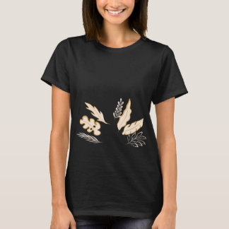 Background arrangement t shirt for women 