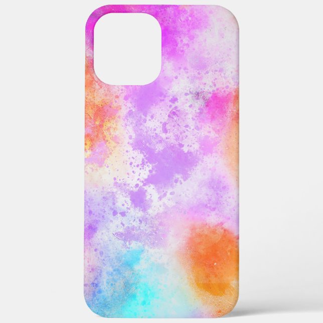 Background-art-abstract-watercolor Case-Mate iPhone Case (Back)