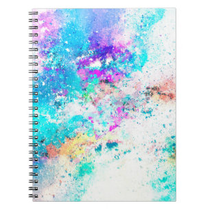 Background art abstract watercolor notebook