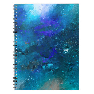 Background art abstract watercolor notebook