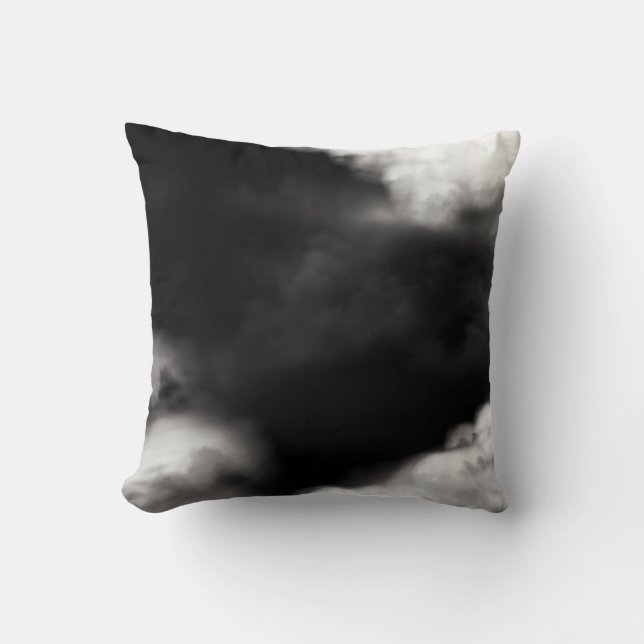background - black & white background_00001 throw pillow (Front)