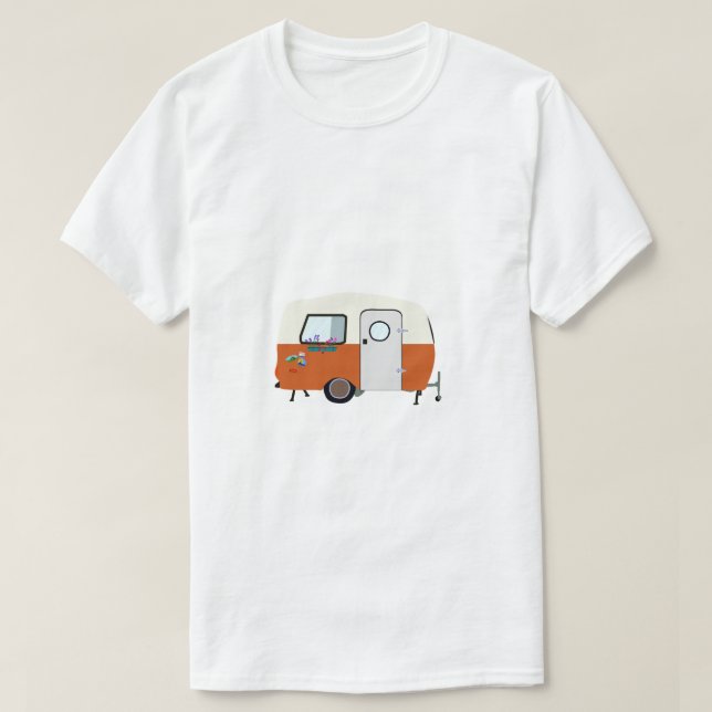 Background Camper Van T-Shirt (Design Front)