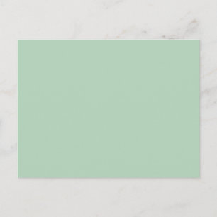 Background Colour - Celadon Postcard
