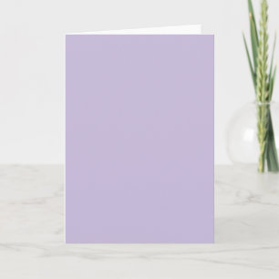 Background Colour - Lilac Card