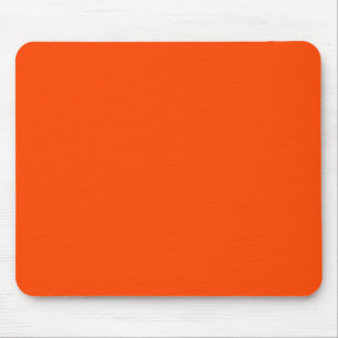 Background Colour Orange Mouse Pad