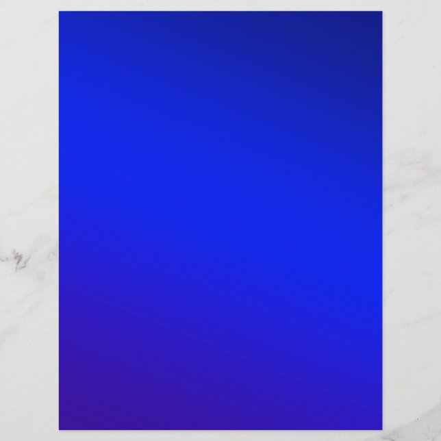 Background deep blue Colour Flyer (Front)