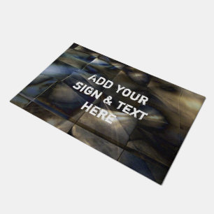 Background dirty grunge mosaic 1 + your own ideas doormat