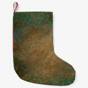 Background grunge vintage old small christmas stocking