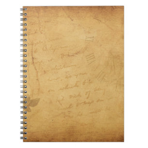 Background image flower writing notebook