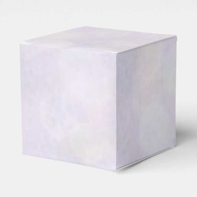 Background - Lavender Bokeh Lights Favor Box (Front Side)